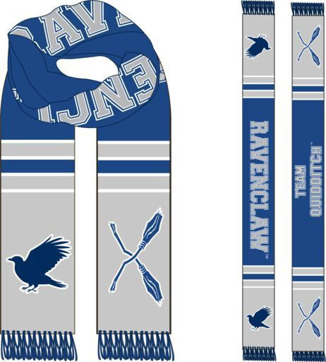 Harry Potter - Team   Ravenclaw Scarf Grey Blue