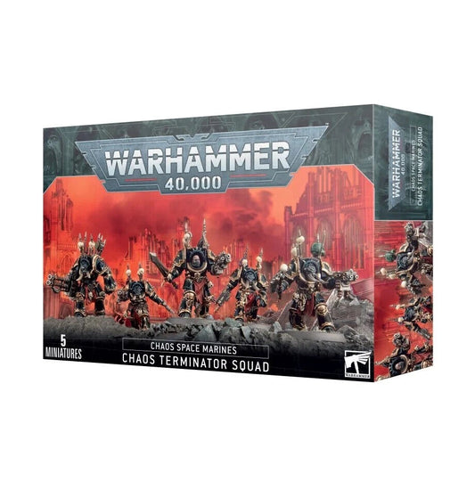 Escouade de Terminators Space Marines du Chaos