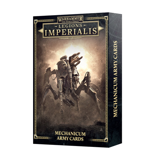 Cartes de liste d'armée des Légions Imperialis Mechanicum