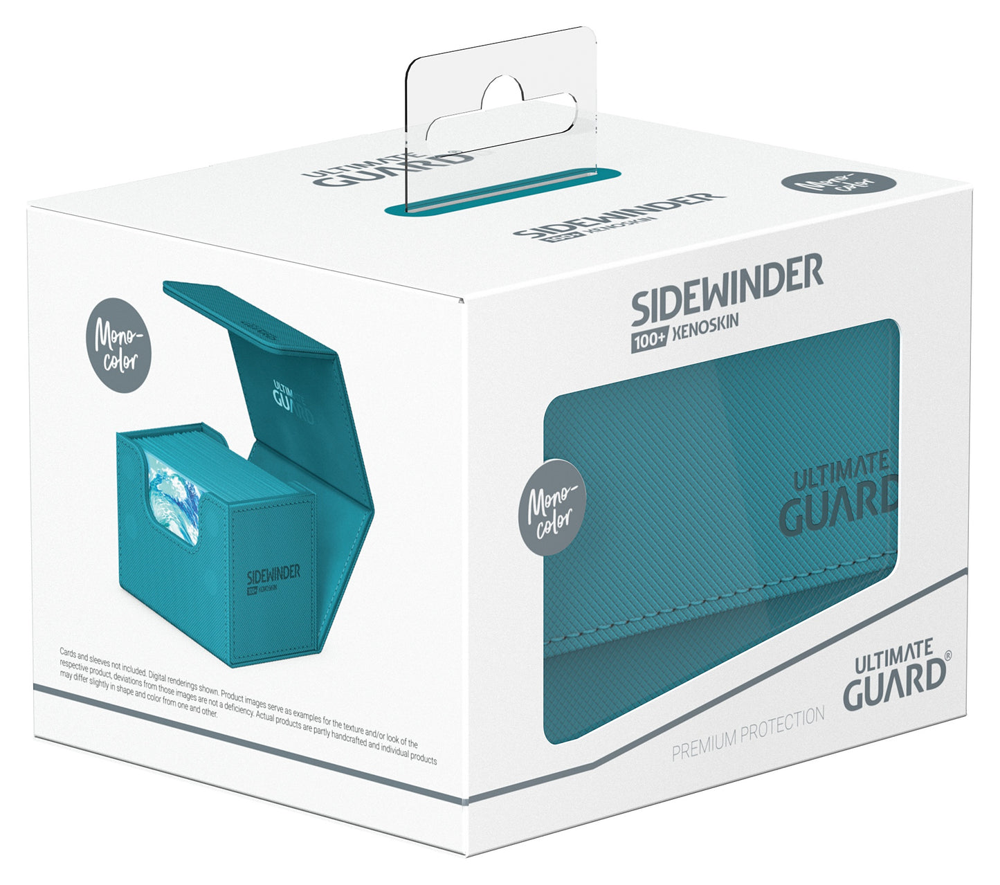 Ultimate Guard Deck Case Sidewinder 100+ Monocolor Petrol