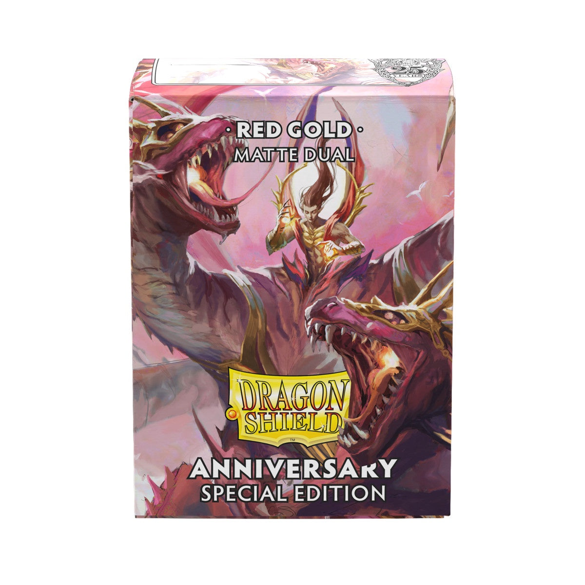 Dragon Shield Sleeves Dual Matte Special Anniversary Edition Red/gold (100)