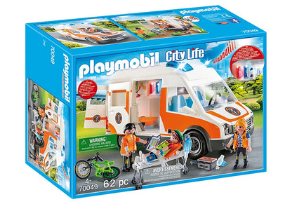 Ambulance with Flashing Lights (70049)