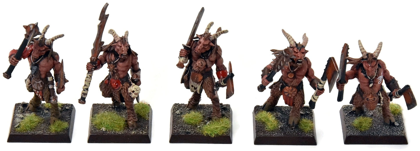 BEASTMEN 10 Gors #8 PRO-PAINTED Fantasy