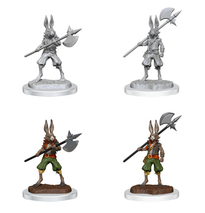 D&D Unpainted Minis Wv18 Harengon Brigands