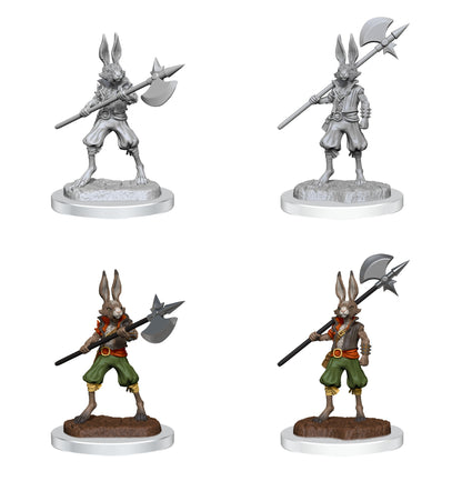 D&D Unpainted Minis Wv18 Harengon Brigands