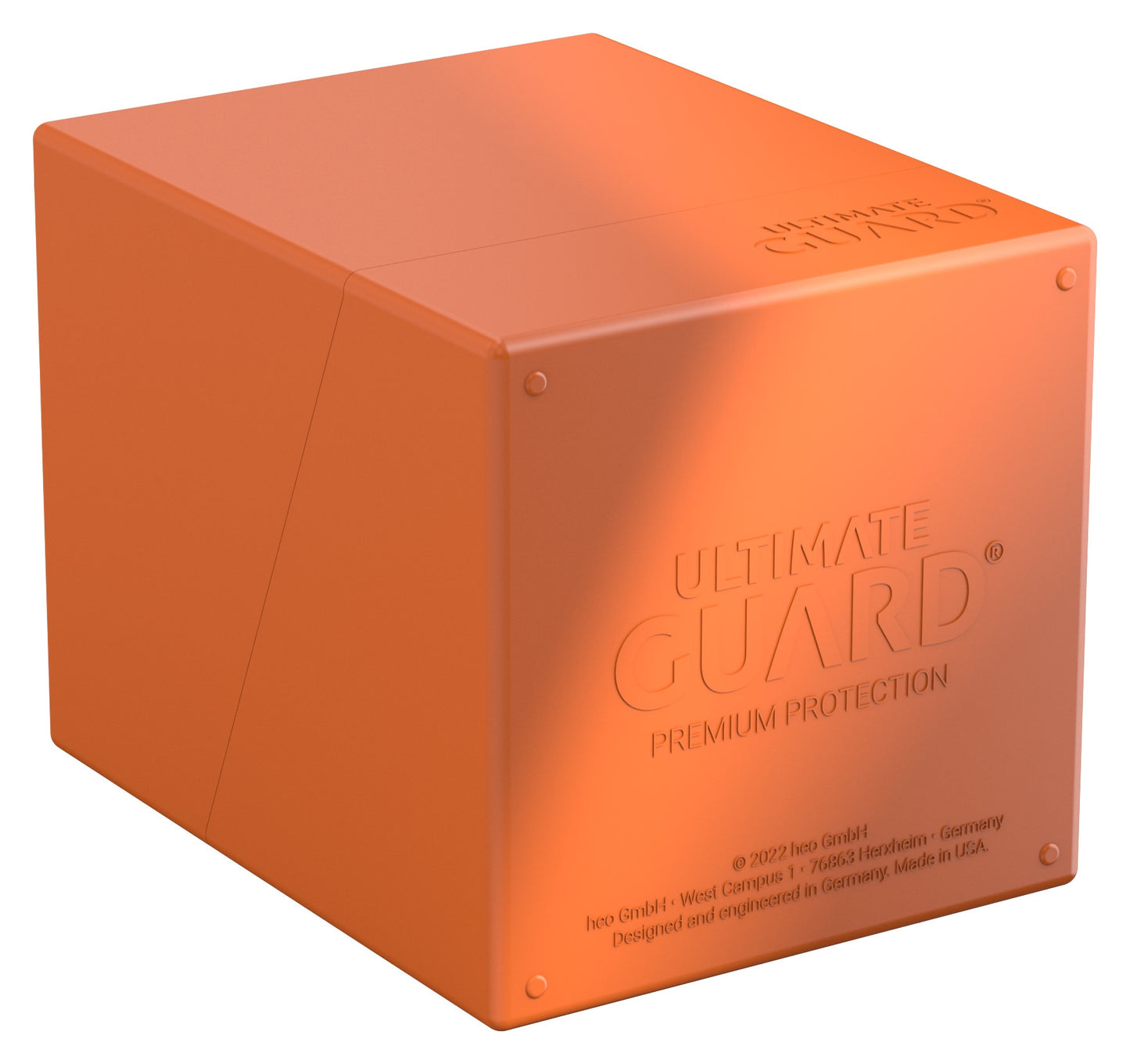 Ultimate Guard Deck Case Boulder 100+ Solid Orange