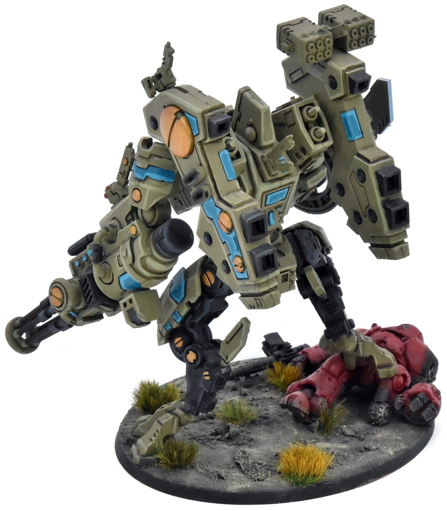 TAU EMPIRE Xv104 Riptide Battlesuit #1 PRO PAINTED Warhammer 40K