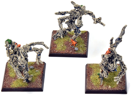 WOOD ELVES 3 Treekin #4 WELL PAINTED METAL Fantasy Treekins