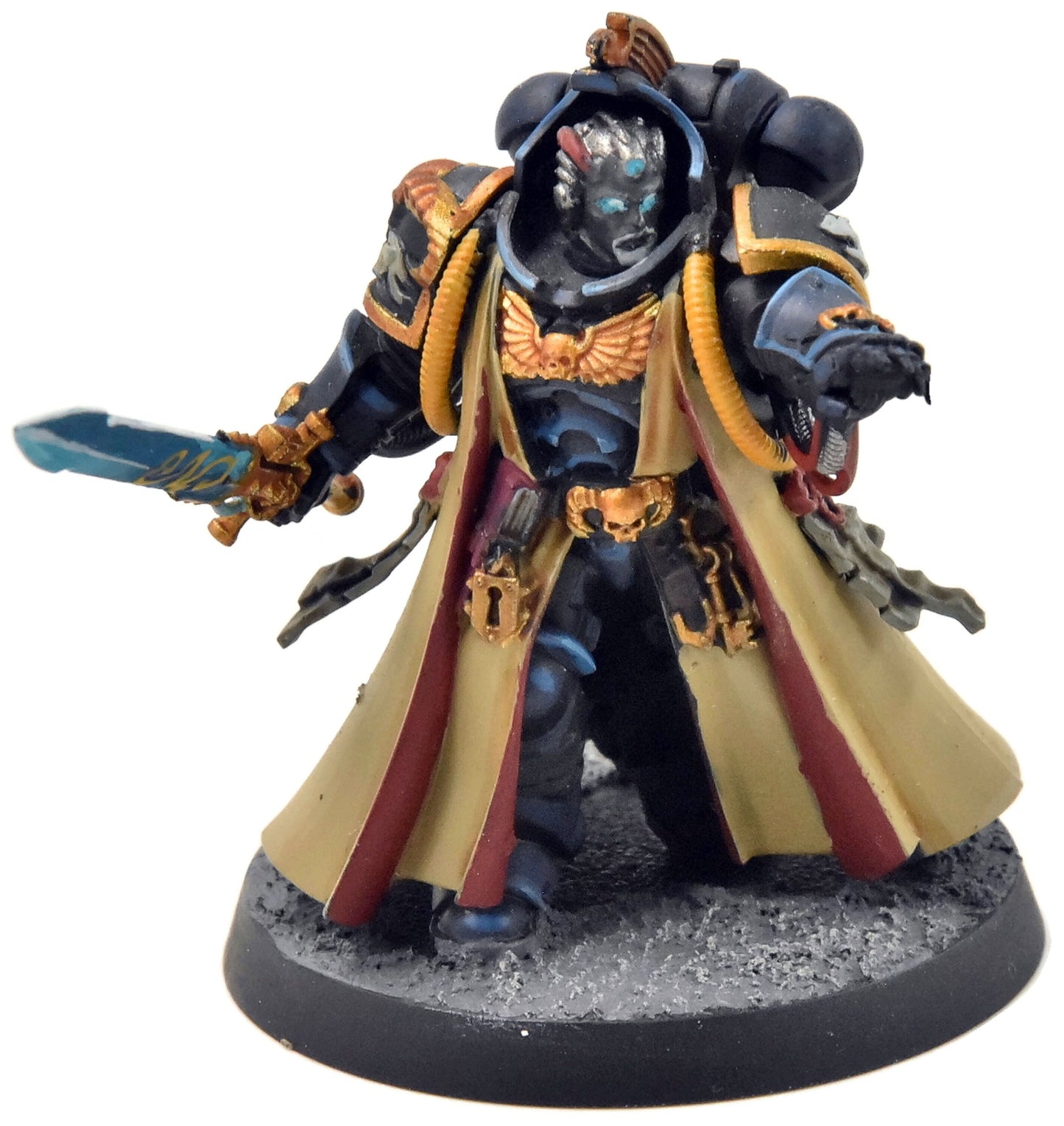 SPACE MARINES Librarian #1 PRO PAINTED Warhammer 40K salamanders