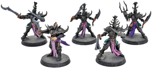 HEDONITES OF SLAANESH 5 Symbaresh Twinsouls Of Slaanesh #2 WELL PAINTED Sigmar