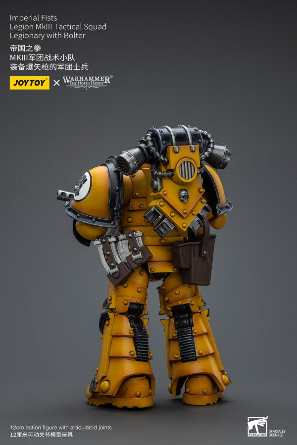 Legion MkIII Tactical Squad Legionary with Bolter Imperial Fists Joy Toy