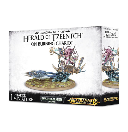 Herald of Tzeentch On Burning Chariot / Exalted Flamer of Tzeentch