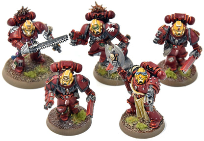 BLOOD ANGELS 5 Sternguard Veterans #4 With Metal Bits PRO PAINTED Warhammer 40K
