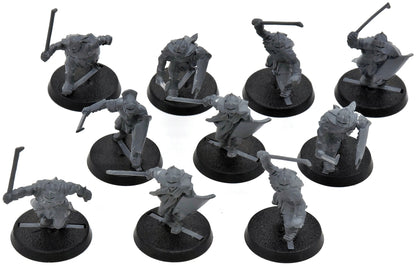 LOTR 10 Uruk-Hai #3 Middle Earth Strategy Battle Game