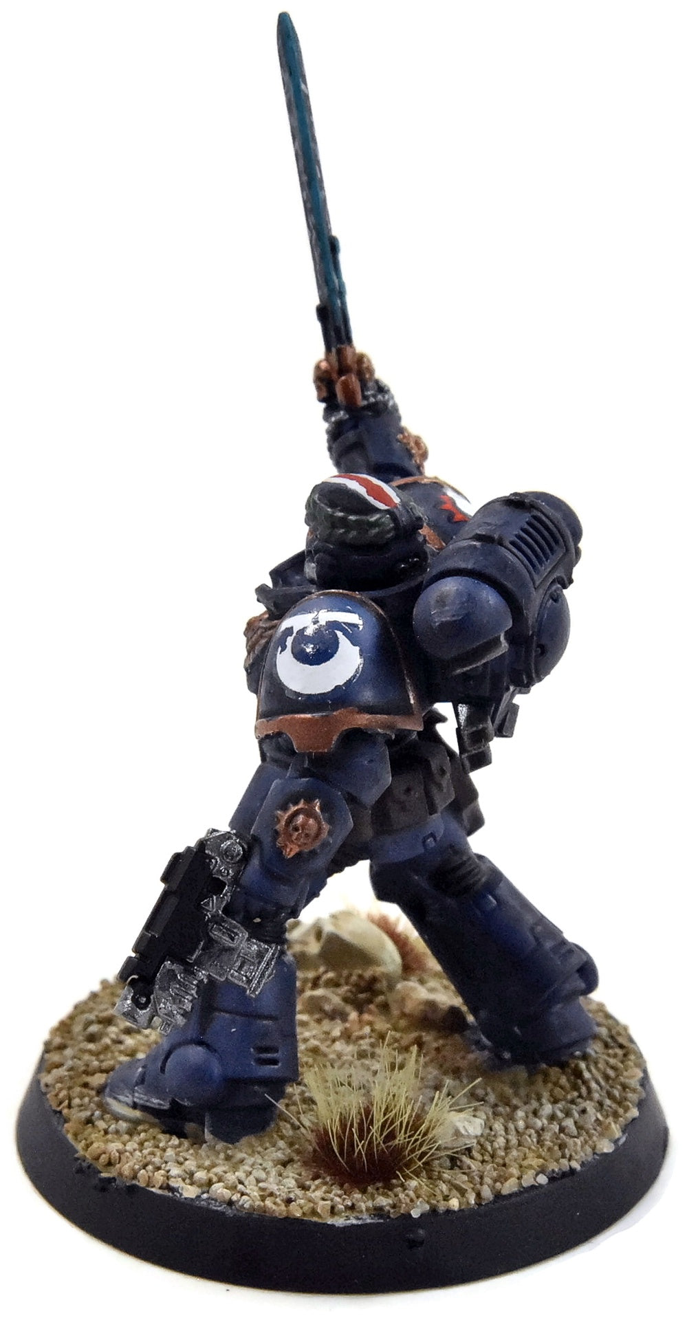 SPACE MARINES Primaris Lieutenant #1 WELL PAINTED Warhammer 40K Ultramarines