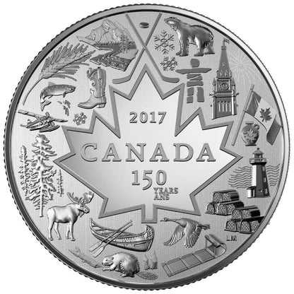 MINT $3 Heart of our Nation - Pure Silver Coin - 2017