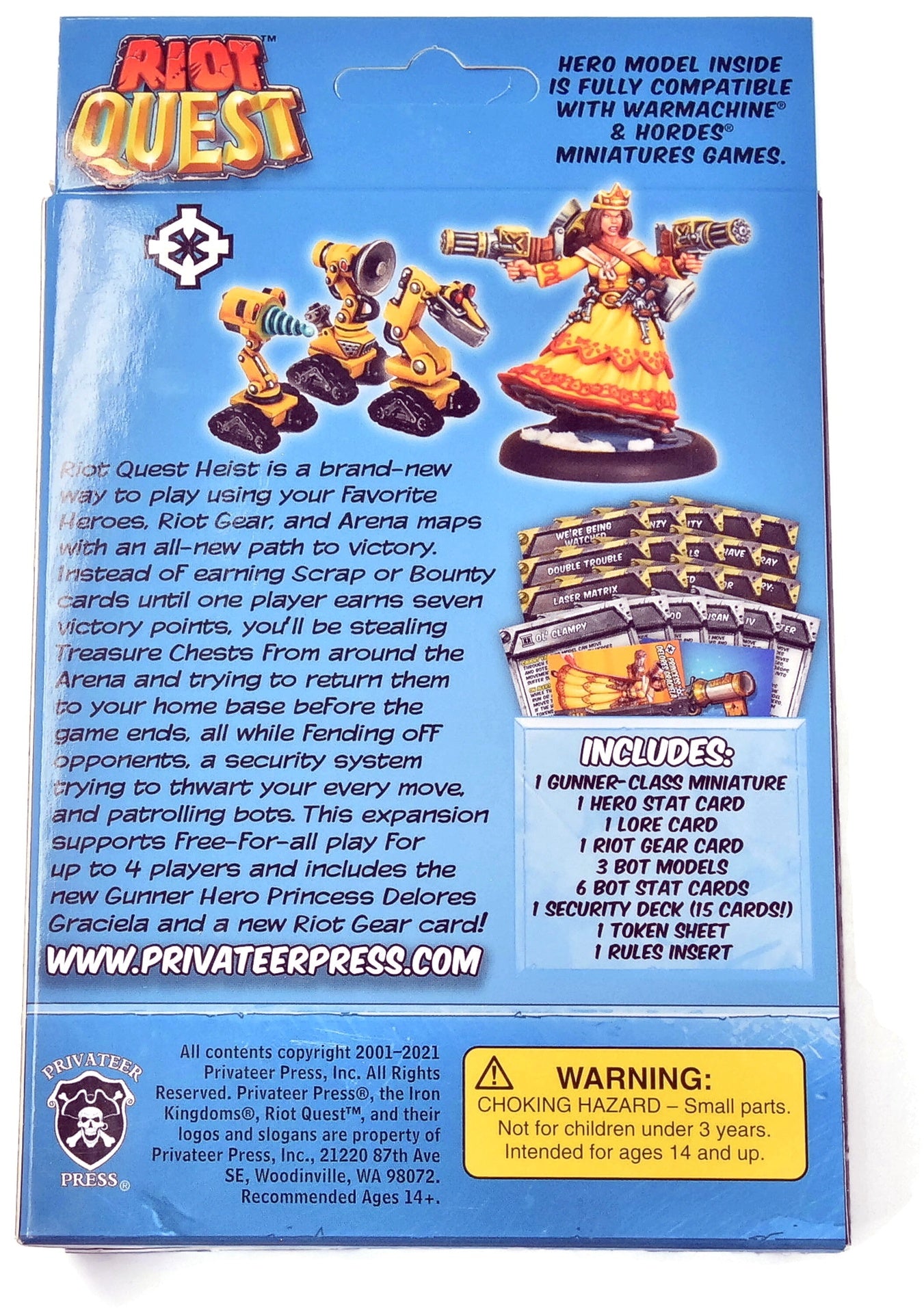 RIOT QUEST Heist Expansion with Princess Delores