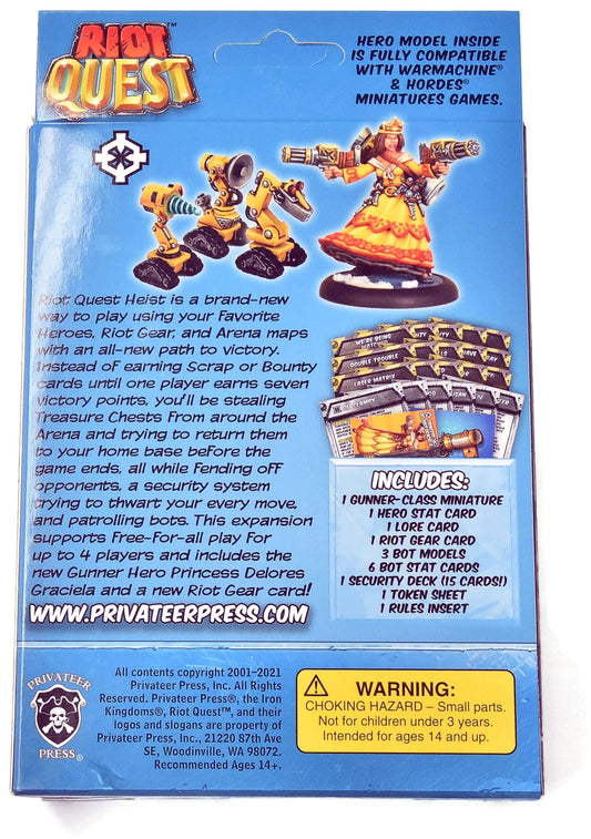RIOT QUEST Heist Expansion with Princess Delores