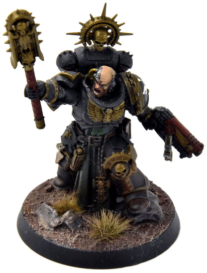 SPACE MARINES Primaris Chaplain #1 WELL PAINTED 40K