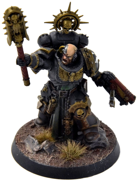 SPACE MARINES Primaris Chaplain #1 WELL PAINTED 40K