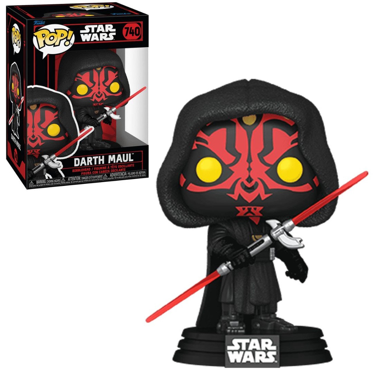 Pop! Star Wars Dark Side: Darth Maul in Robe (740)