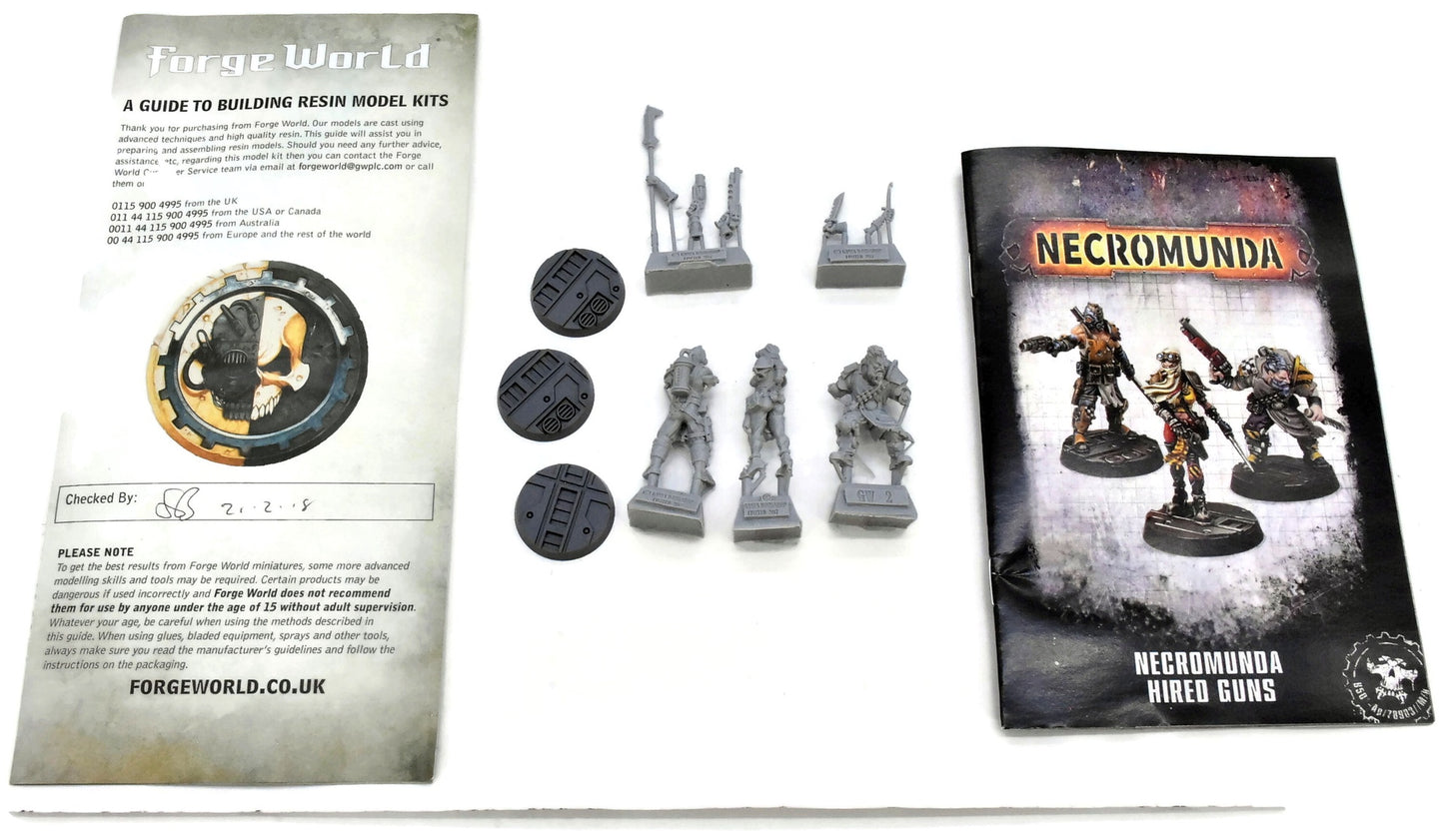 NECROMUNDA Hired Guns #1 FORGE WORLD Warhammer 40K