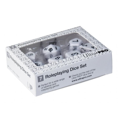 Ultra Pro Dice Rpg Set White