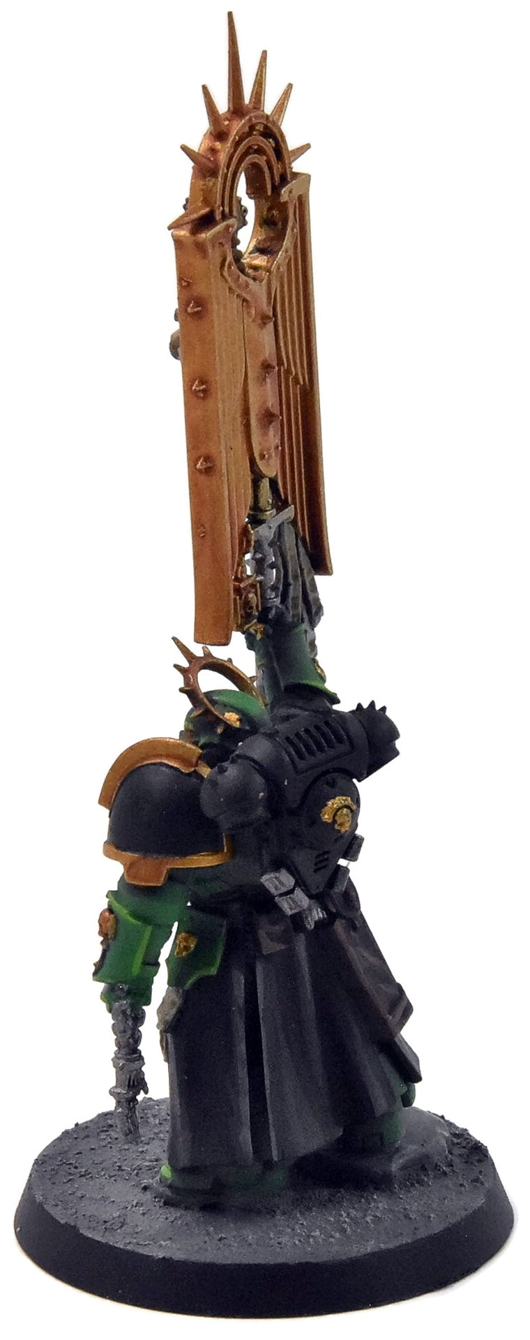 SPACE MARINES Porte-étendard Primaris n° 1 Peint par un professionnel Warhammer 40K salamandres