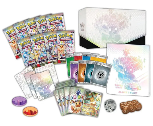 Pokemon Sv8.5 Prismatic Evolutions Elite Trainer Box