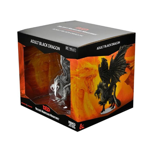 D&D Unpainted Minis Adult Black Dragon