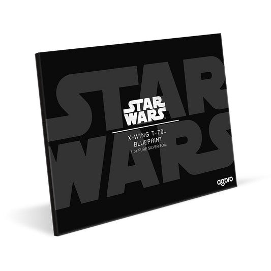 Star Wars™ Luke Skywalker's Lightsaber™ Blueprint 1oz Silver Foil