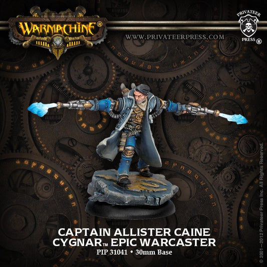 Cygnar - Captain Allister Caine (PIP 31041)