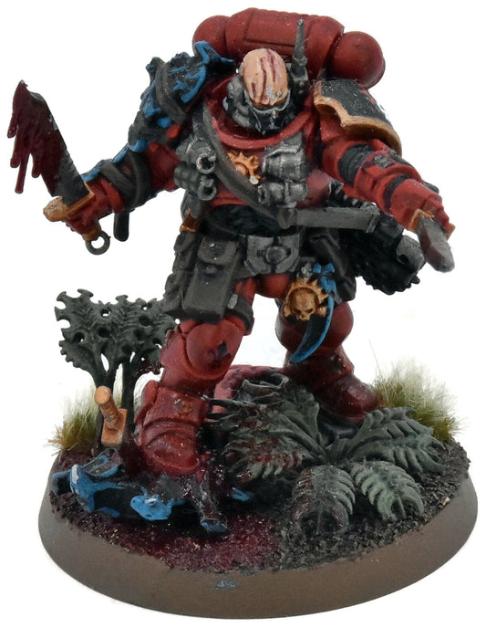 SPACE MARINES Lieutenant With Combi-Weapon #1 WELL PAINTED 40K Blood Angels