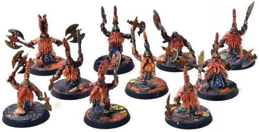 FYRESLAYERS 10 Vulkurite Berzerkers #2 WELL PAINTED Sigmar