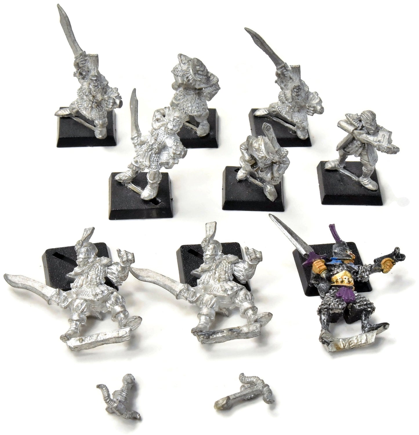 DARK ELVES 9 Marauders darkshards #1 CLASSIC METAL Warhammer Fantasy
