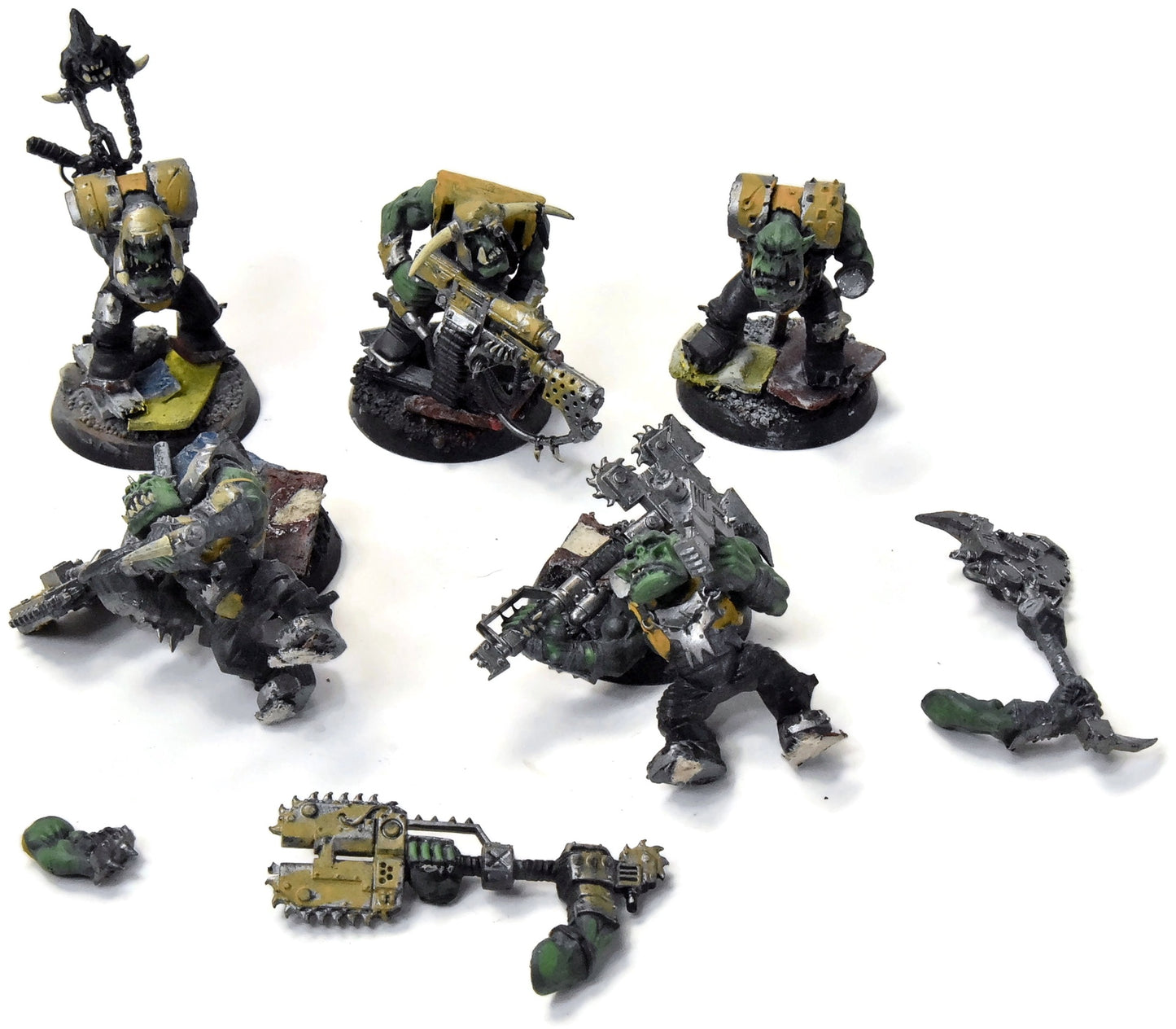 ORKS 5 Ork Nobz #1 Warhammer 40K