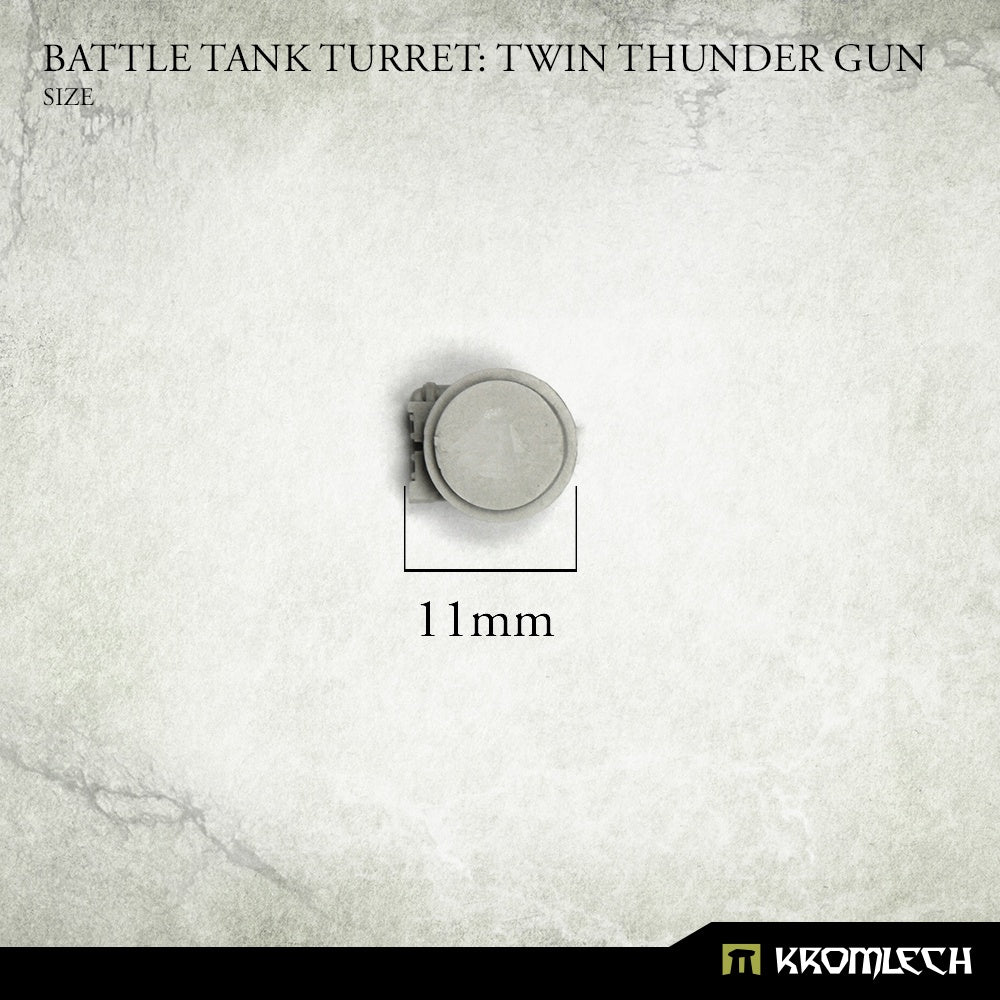 Battle Tank Turret - Twin Thunder Gun