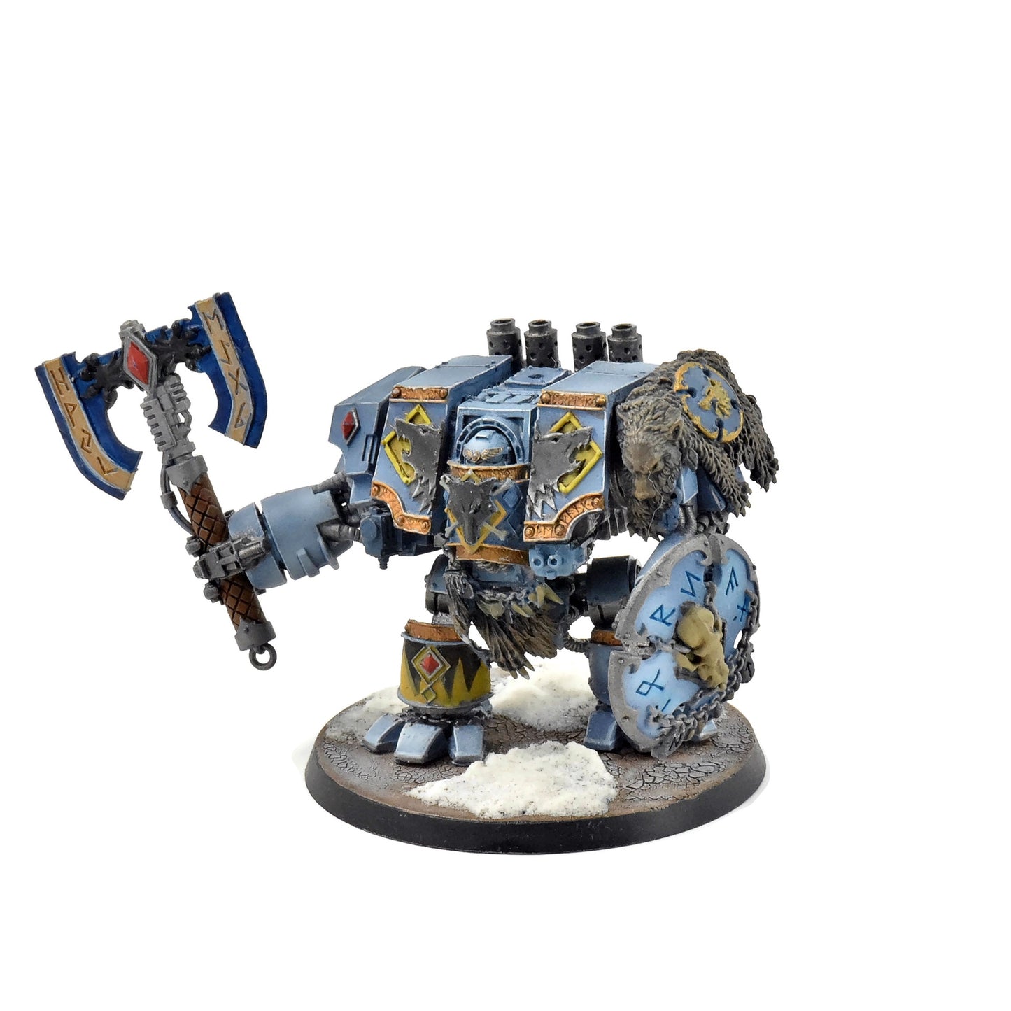 SPACE WOLVES Venerable Dreadnought #4 WELL PAINTED 40K Forge World