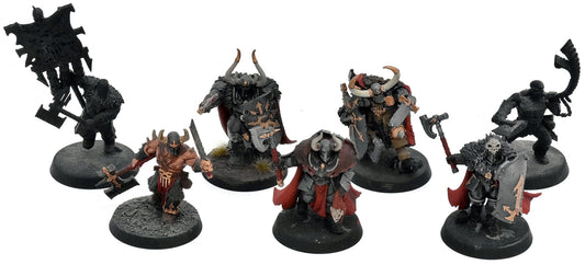 SLAVES TO DARKNESS 7 Loose Models #1 Warhammer Sigmar (Some Metal Krom)