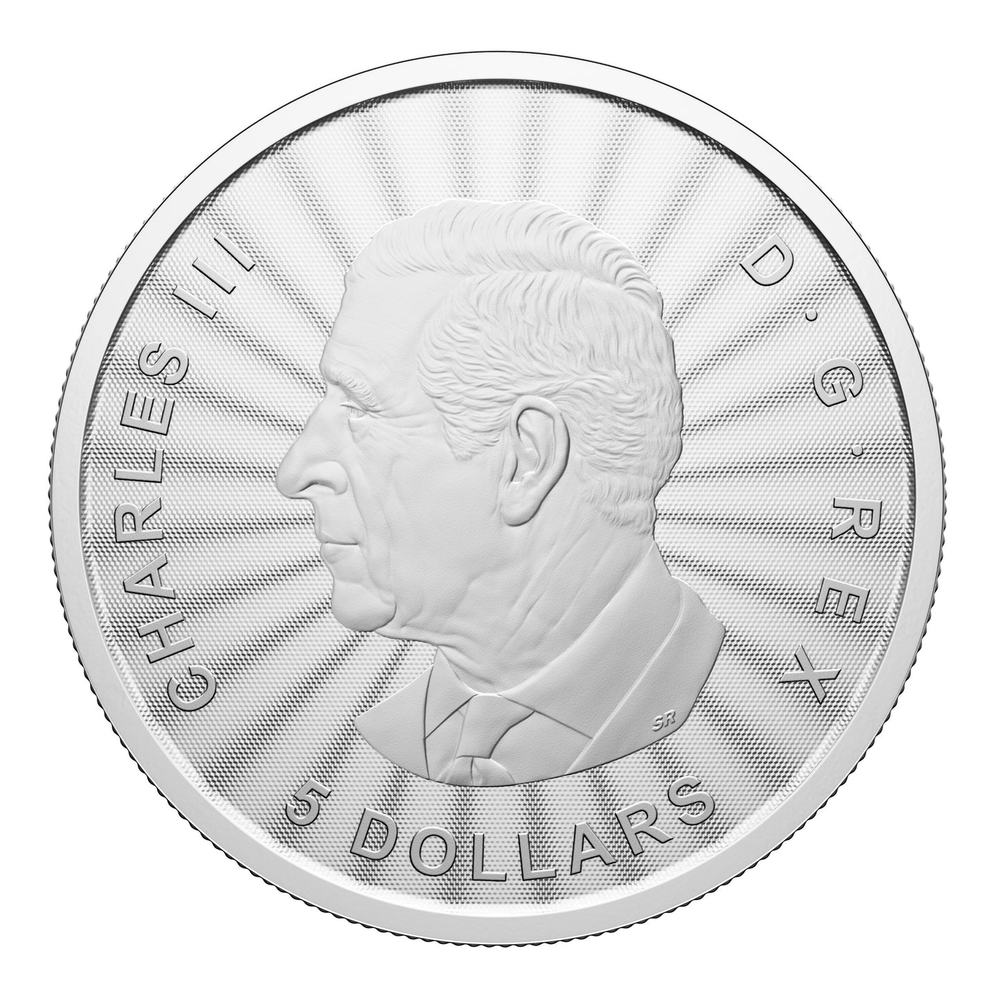 2025 $5 The Majestic Polar Bear: First Strikes – 1 oz. 99.99% Pure Silver Coin (249672)