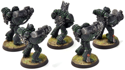 SPACE MARINES Missile Launcher Devastator Squad #1 PRO PAINTED Warhammer 40K