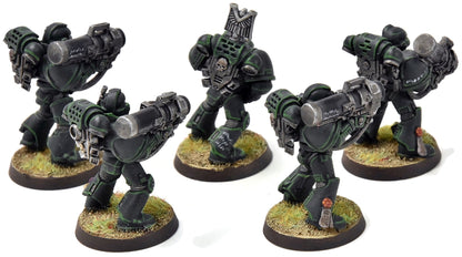 SPACE MARINES Missile Launcher Devastator Squad #1 PRO PAINTED Warhammer 40K