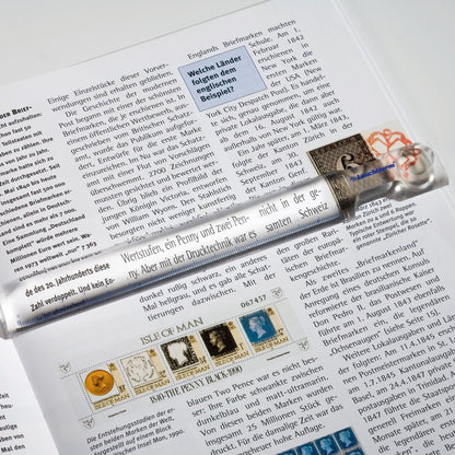 Line Magnifying Ruler - 2.5X Magnification