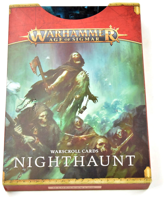 NIGHTHAUNT Warscroll Cards USED Good Condition Warhammer Sigmar