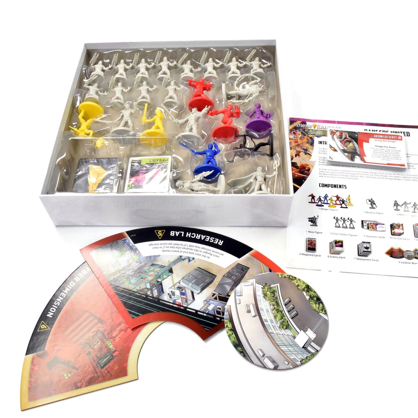 POWER RANGERS Rangers United Open Box Like NEW