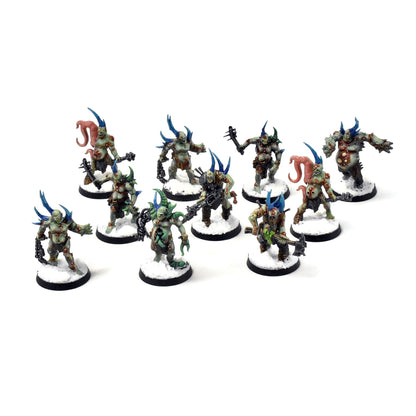 DEATH GUARD 10 Poxwalkers #2 PRO PAINTED 40K