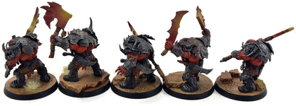 ORRUK WARCLANS 5 Brutes #1 WELL PAINTED Sigmar