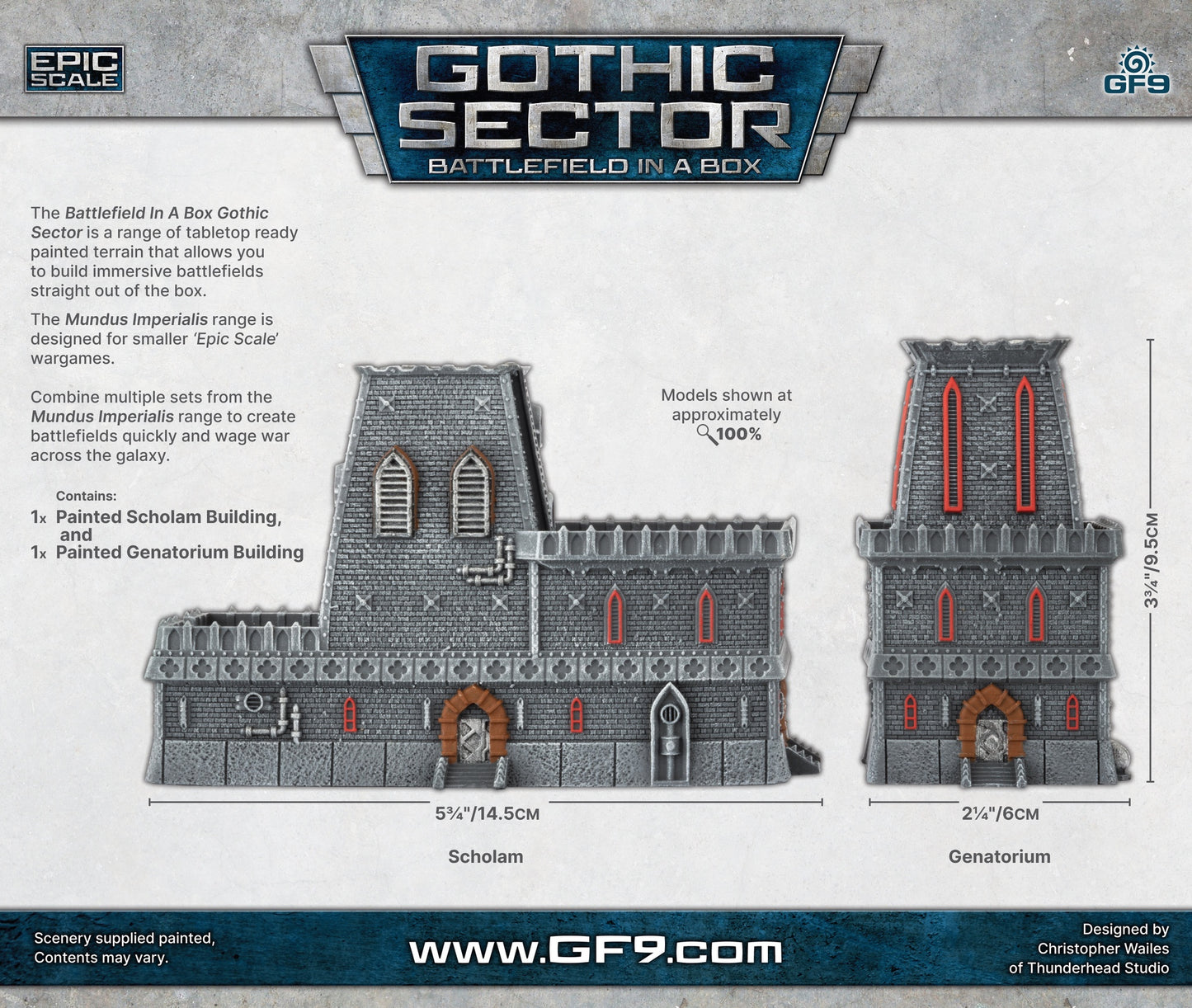 Battlefield In A Box - Mundus Imperialis Scholam & Genatorium