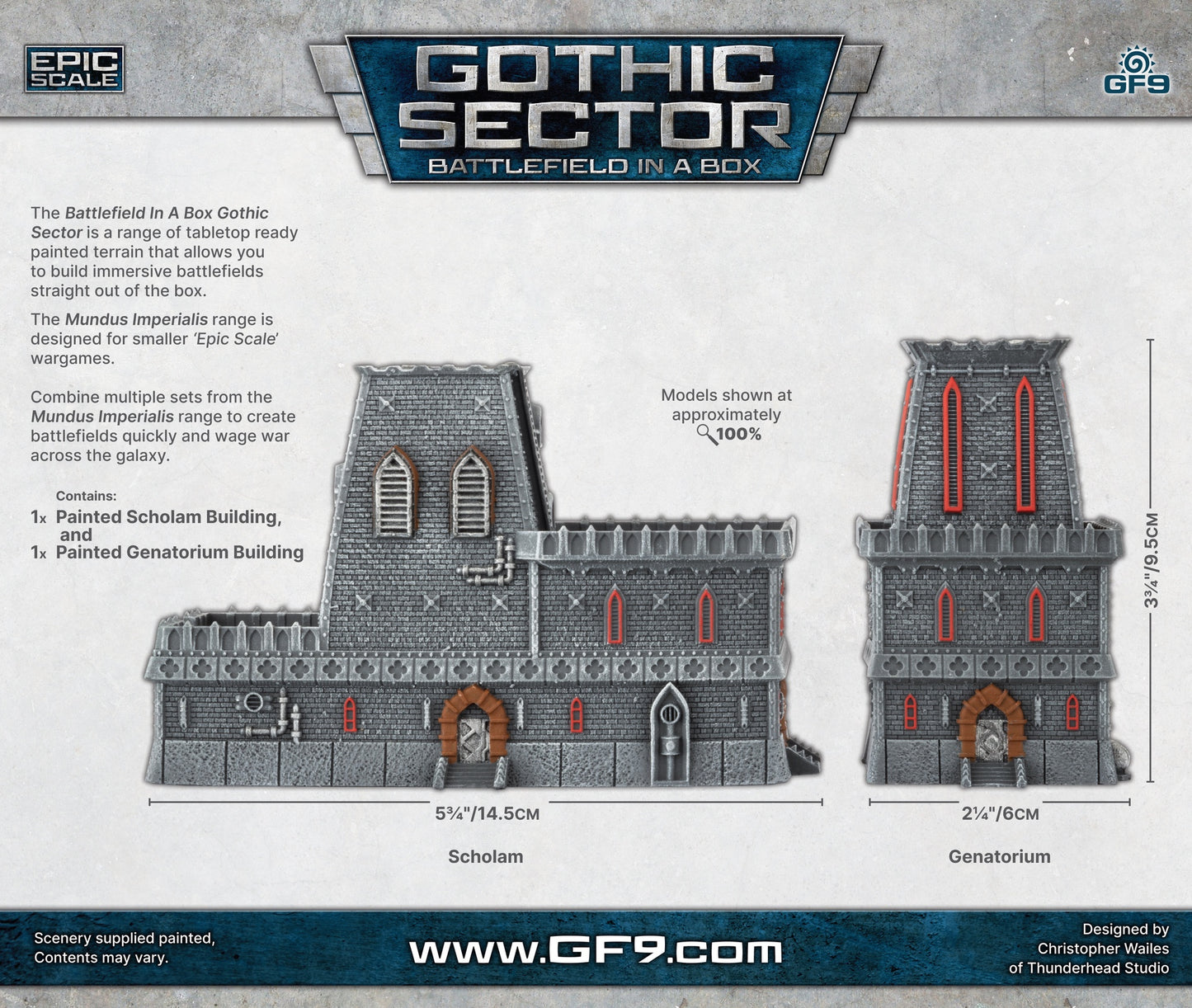 Battlefield In A Box - Mundus Imperialis Scholam & Genatorium