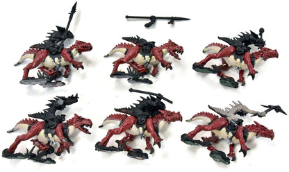SERAPHON 6 Saurus Knights #1 Sigmar No base missing some parts